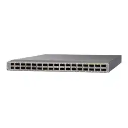 Cisco Nexus 9332C ACI Spine - Commutateur - 32 x 100 Gigabit QSFP28 - 40 Gigabit QSFP28 + 2 x 1 Gigab... (N9K-C9332C-RF)_1